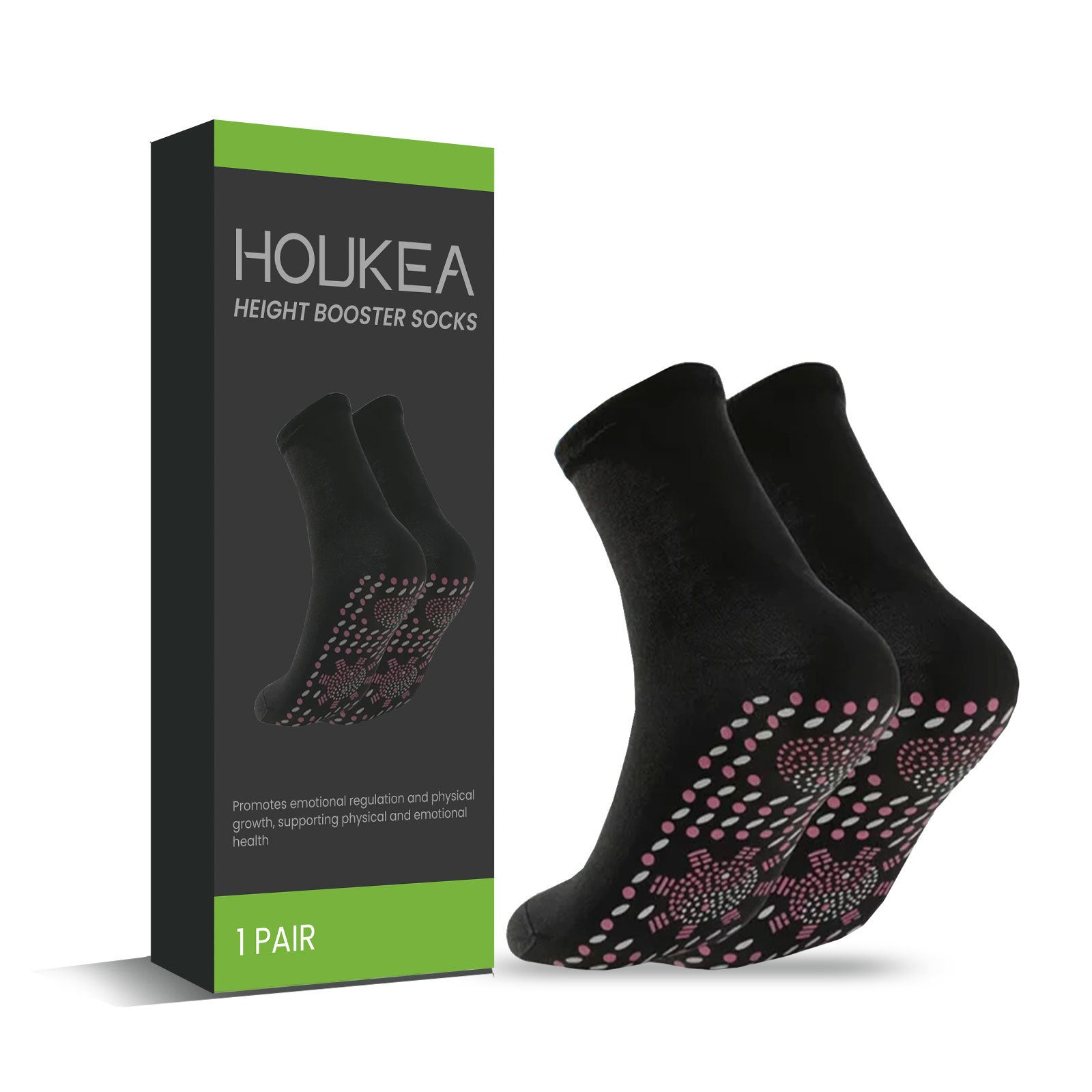 Chaussettes de massage auto-chauffantes pour le corps et les pieds, douces pour la peau
